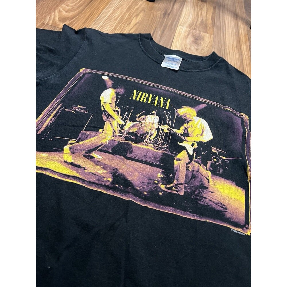 Nirvana 1996 Vintage T-Shirt From the Muddy Banks of the Wishkah M&O S Grunge